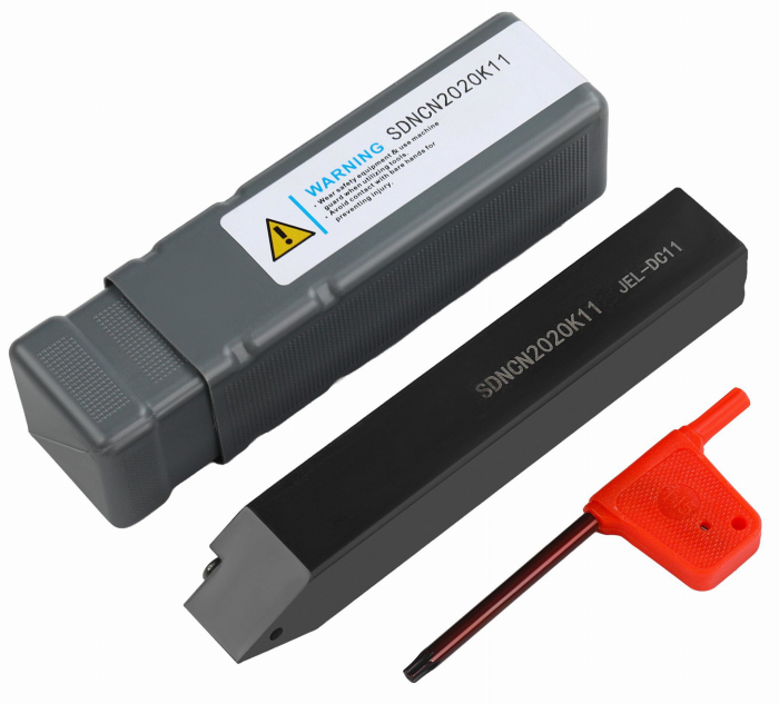 Set cutite strung cu placa inlocuibila instrument dalti strunjire 20x20mm 28piese (KD1072) [12]