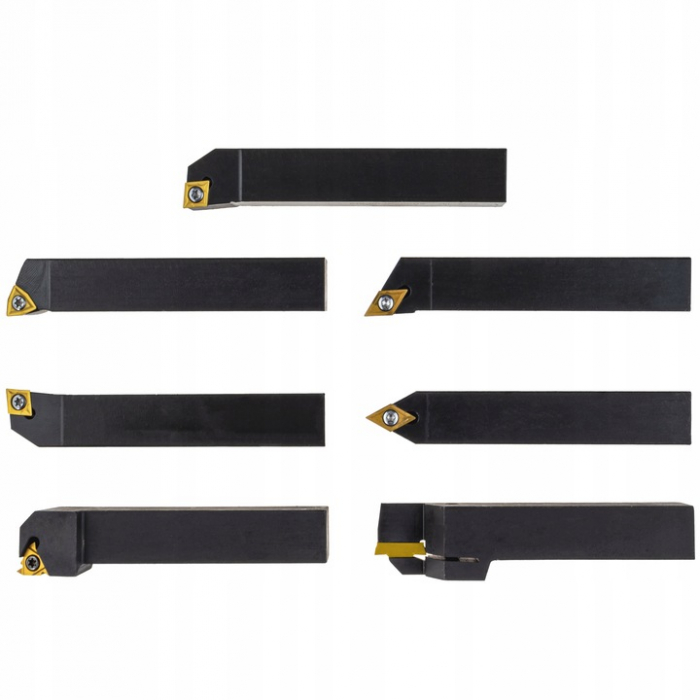 Set cutite strung cu placa inlocuibila instrument dalti strunjire 20x20mm 28piese (S12022) [2]