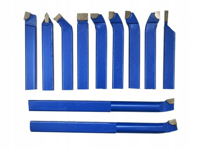 Set cutite strung instrument dalti strunjire 10x10 11piese cu valiza (S10882) [8]
