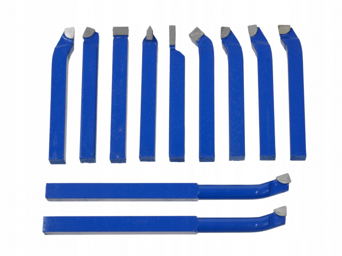 Set cutite strung instrument dalti strunjire 8x8 11piese cu valiza (S10881) [4]