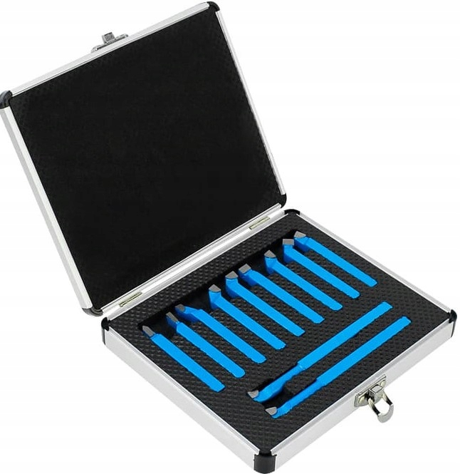 Set cutite strung instrument dalti strunjire 8x8 11piese cu valiza (S10881) [5]