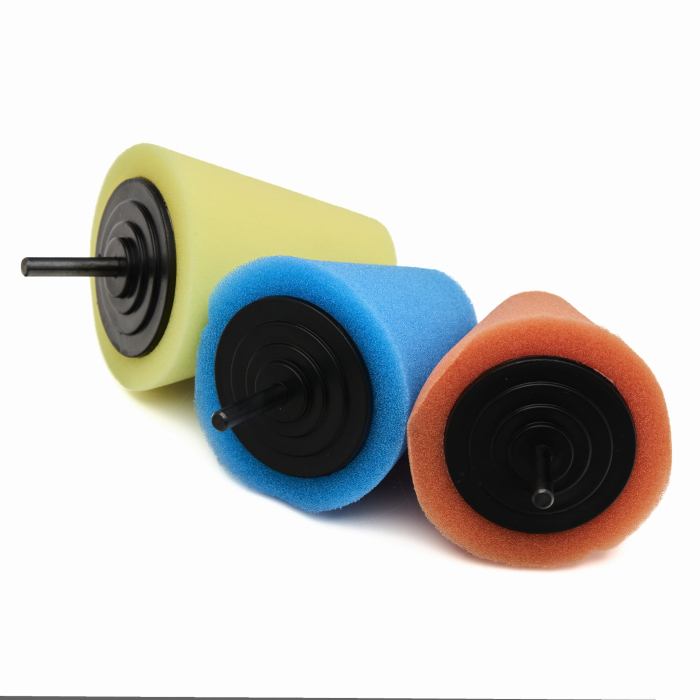 Set de 3 bureti tip con de lustruit pentru jante, 150 mm (KD1592) [4]