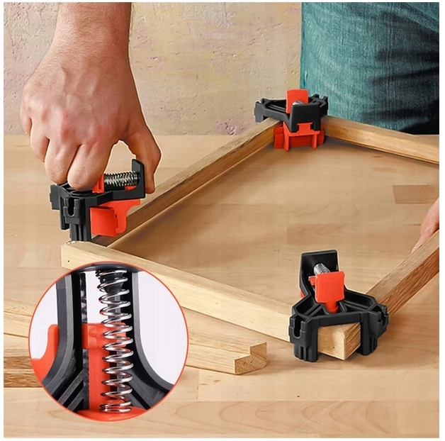 Set de 4 cleme de colt cu strangere rapida 5-22mm si unghi ajustabil de 45° 90° (V86584) [3]
