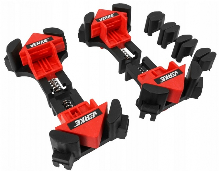 Set de 4 cleme de colt cu strangere rapida 5-22mm si unghi ajustabil de 45° 90° (V86584) [15]