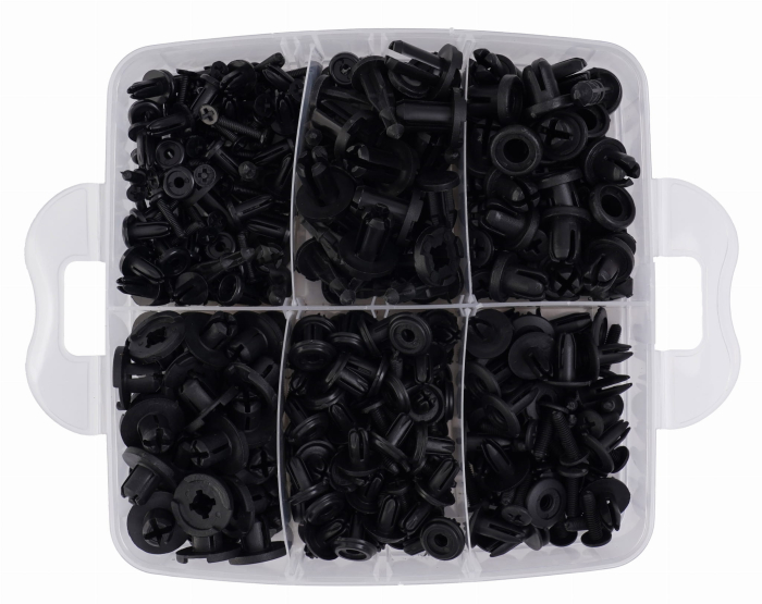 Set 630 cleme fixare tapiterie + set extractor extractoare cleme auto pentru tapițerie ( KD10612) [5]