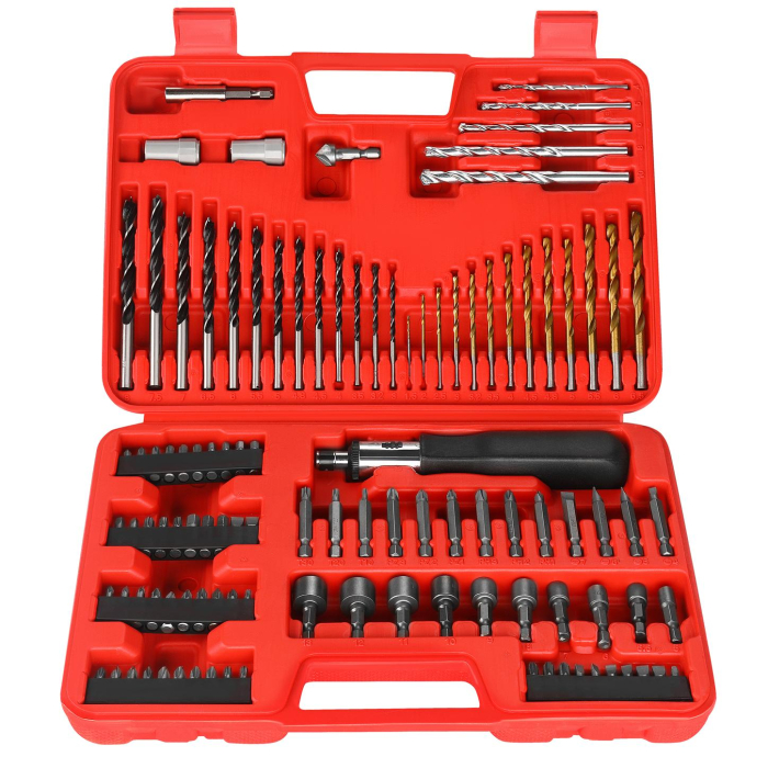 Set de burghie, biti, chei tubulare 109 piese (KD11298) [7]