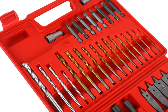 Set de burghie, biti, chei tubulare 57 piese (KD11272) [7]