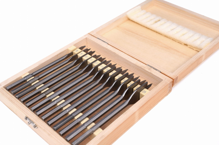 Set de burghie plate pentru lemn 13 buc (KD10549) [4]