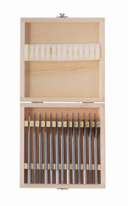 Set de burghie plate pentru lemn 13 buc (KD10549) [2]