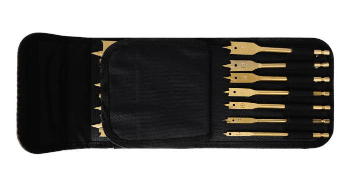 Set de burghie plate pentru lemn 6-38mm (KD10637) [3]