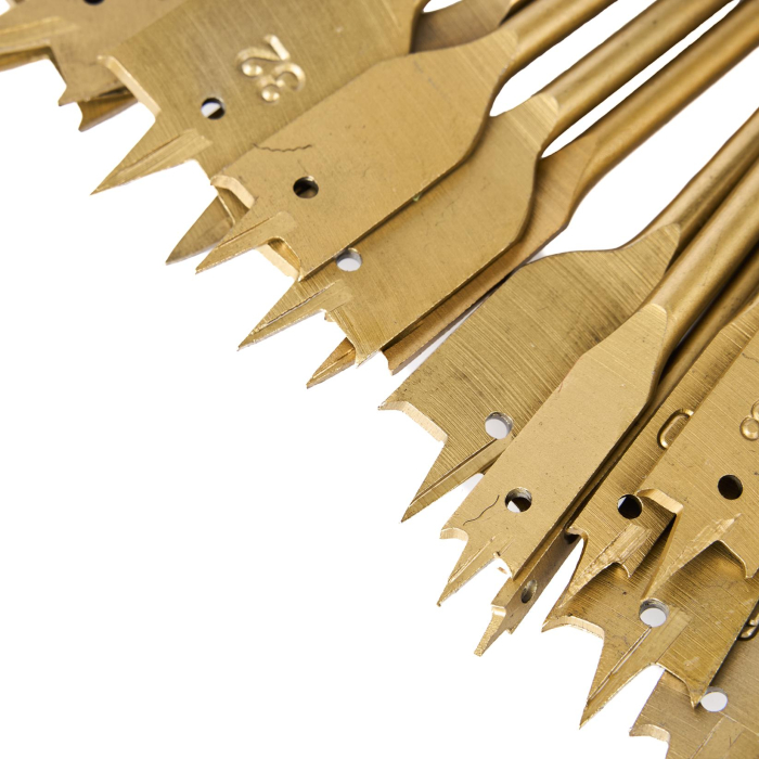 Set de burghie plate pentru lemn 6-38mm (KD10637) [12]