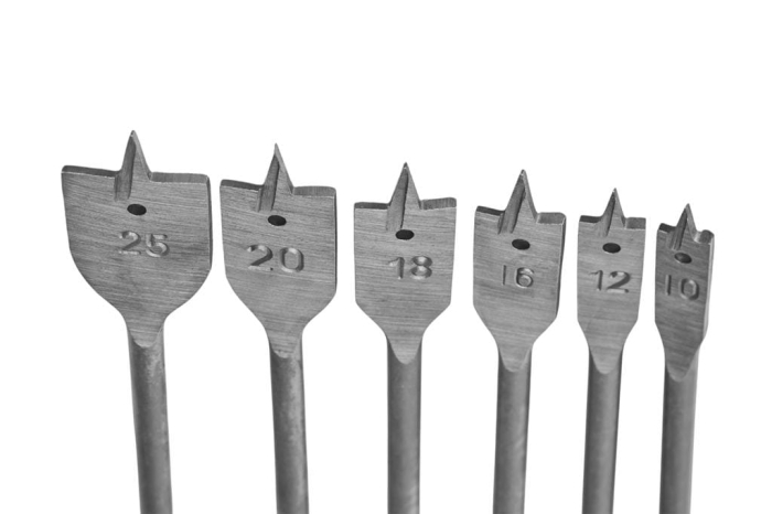 Set de burghie plate pentru lemn 6 buc (KD10548) [5]