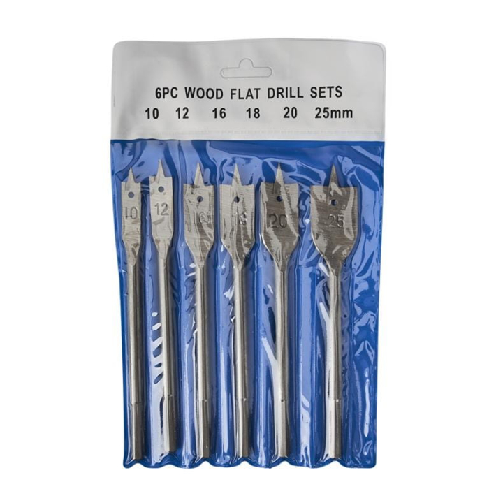Set de burghie plate pentru lemn 6 buc (KD10548) [2]