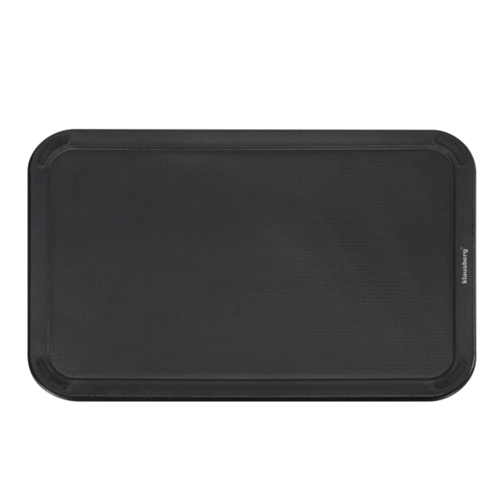 Set tocator, cutite si foarfeca din otel inoxidabil cu suport, 8 piese, negru (KB-7977) [5]