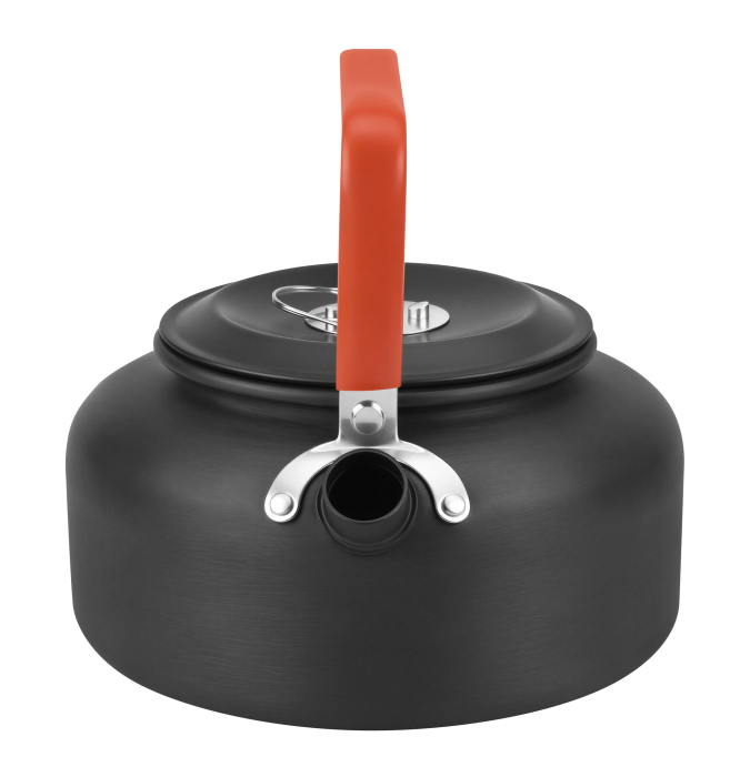 Set de tacamuri turistice din inox, 14 piese, pentru camping (KD4403) [15]