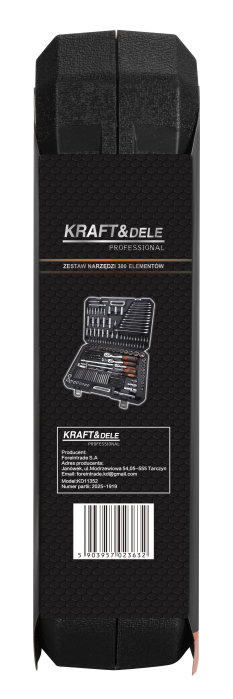 Set de unelte 300 piese, truse si chei (KD11352) [3]