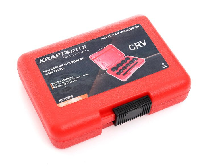 Set extractor 9-19mm suruburi piulite rotunjite deteriorate rupte 10 piese (KD10269) [5]