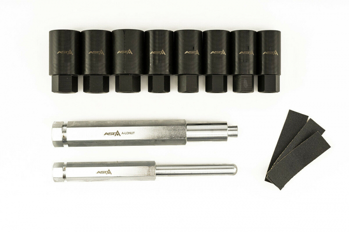 Set extractor surub antifurt 18-25mm 10piese (A-LONUT) [4]
