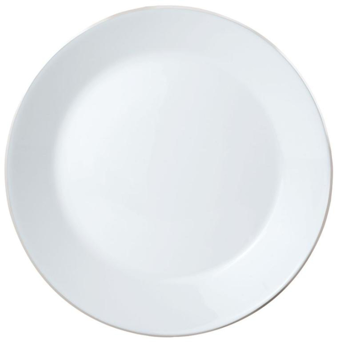 Set farfurii sticla 18 piese decor ulm argintiu (KH-1877) [7]