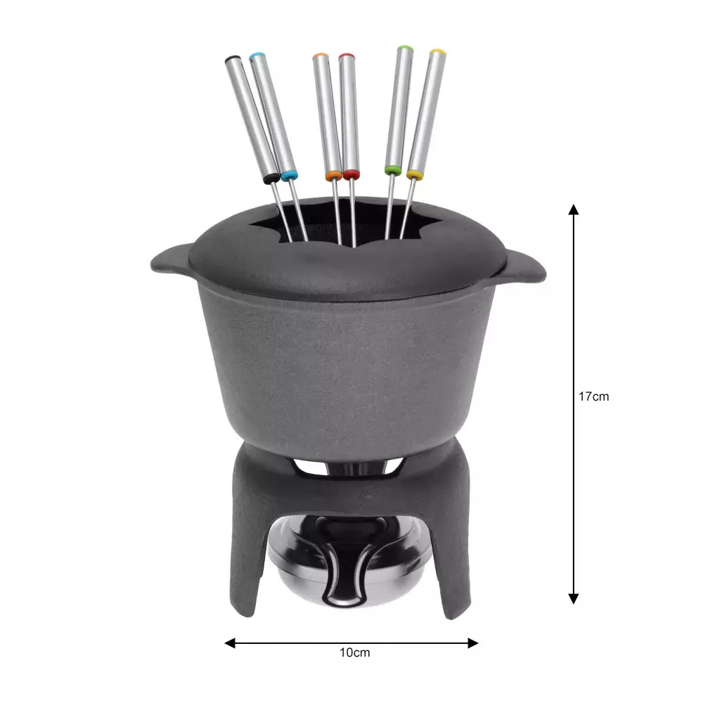 Set fondue din fonta 10 piese (KH-1195) [2]