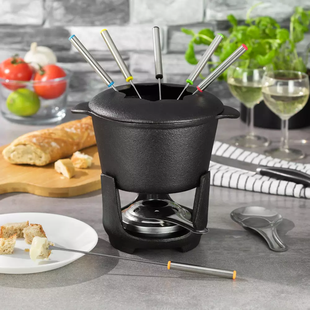 Set fondue din fonta 10 piese (KH-1195) [7]