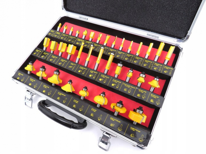Set freza lemn 35 piese 8mm (M22550) [3]