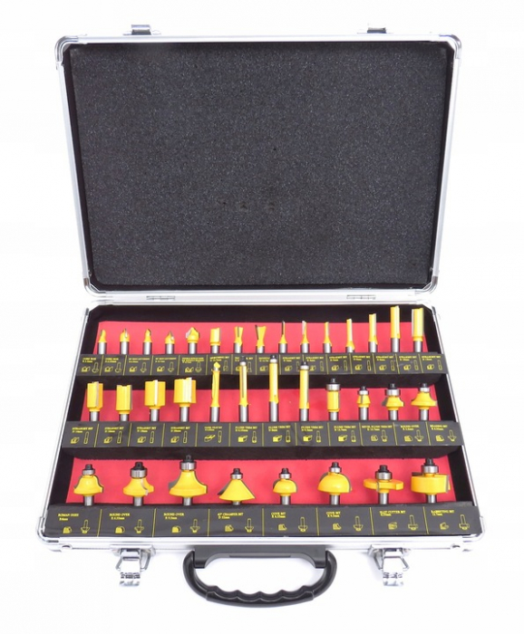 Set freza lemn 35 piese 8mm (M22550) [2]