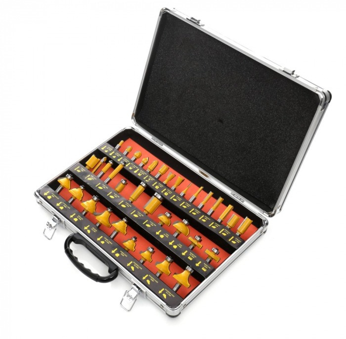 Set freza lemn 35 piese 8mm (TA4002) [4]