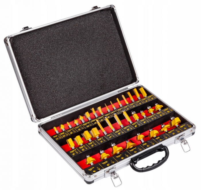 Set freza lemn 35piese 8mm (S OK00026-D) [1]