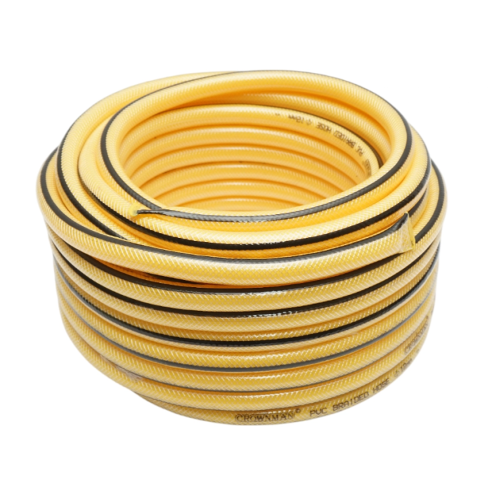 Set furtun gradina PVC impletit 1/2, rola 22.5m cu duza stropit, set conectori si adaptor (DISUF69) [2]