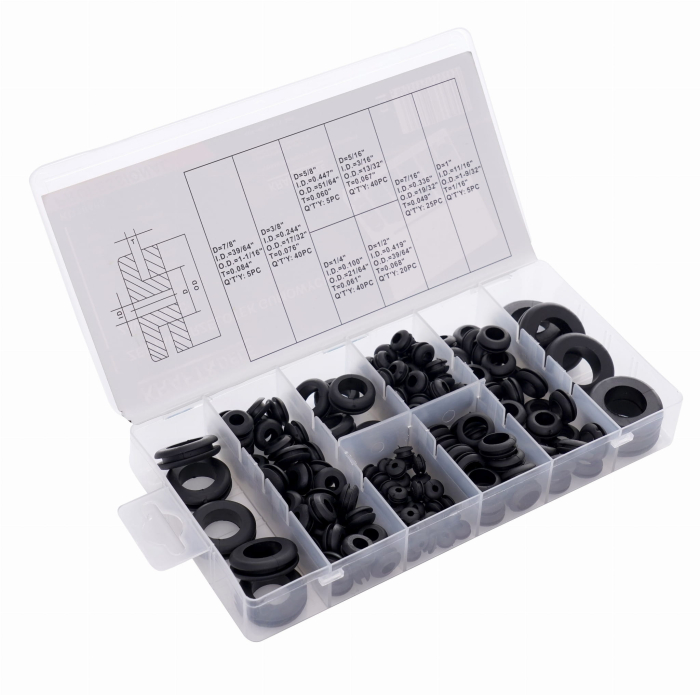 Set garnituri din cauciuc 180 buc diferite dimensiuni (KD10485) [3]