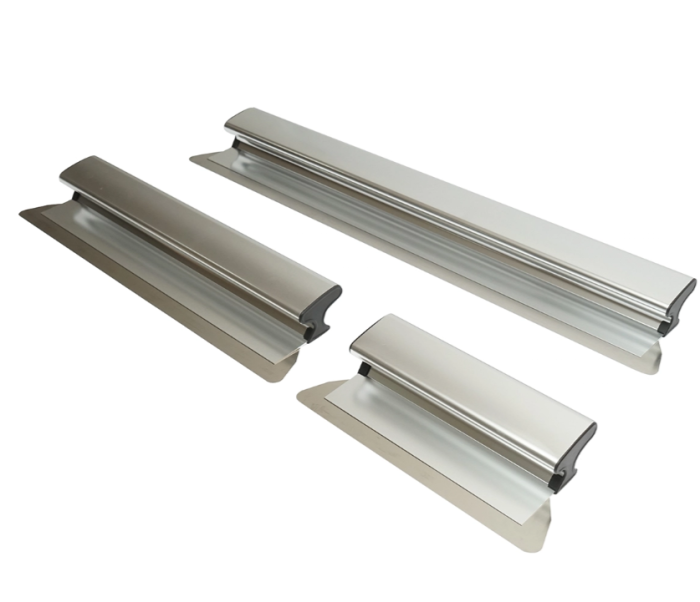 Set gletiere inox 30 55 100 cm cu maner telescopic 85-200 cm pentru finisaje (DISSY73) [6]