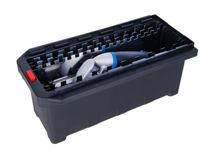 Set gletiere pentru adeziv placi 6 piepteni inox 280x115 mm cu maner reglabil (G02288) [5]