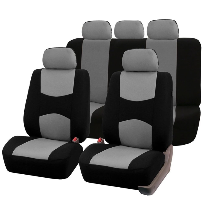 Set huse scaune universale negru si gri DISBS09 (BK87900) [1]