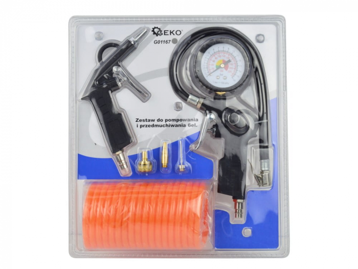 Set kit accesorii pneumatice 6 piese aer comprimat compresor (G01167) [7]