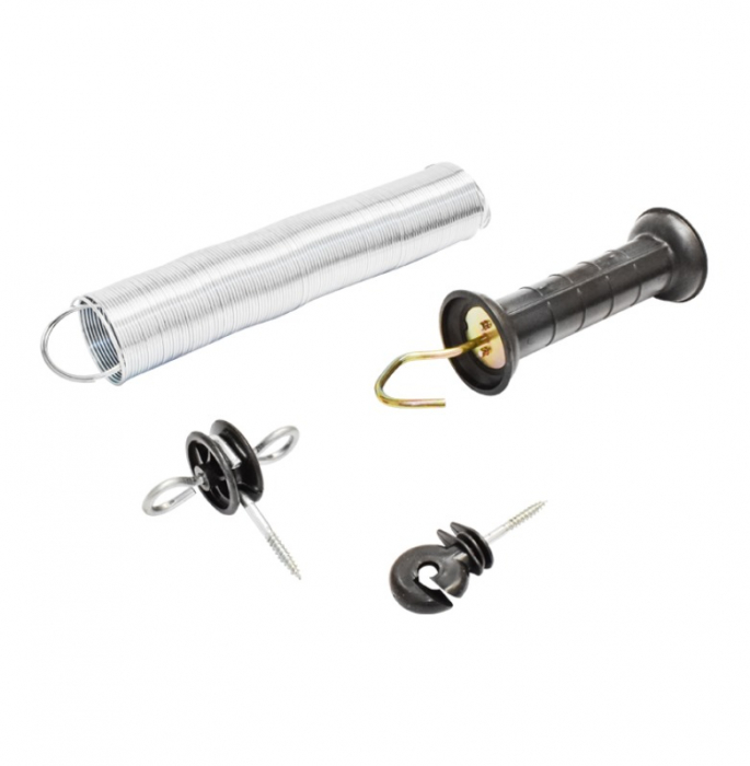 Set kit poarta maner arc si izolatori gard electric DISBG53 (BK87663) [2]