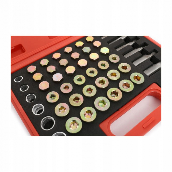 Set kit reparatie filet dop buson baie de ulei 114 piese (KD10512) [6]