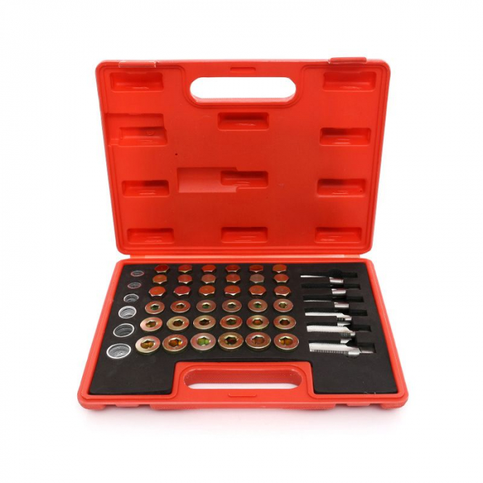 Set kit reparatie filet dop buson baie de ulei 114 piese (KD10512) [4]