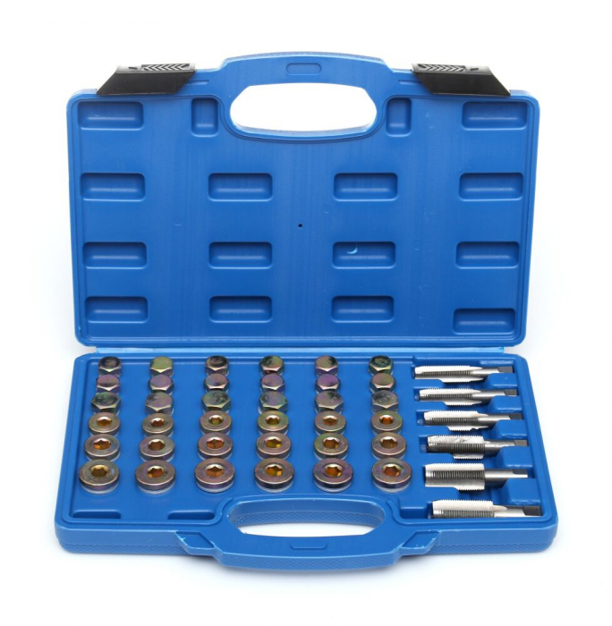 Set kit reparatie filet dop buson baie de ulei 114 piese ( TA1131) [3]