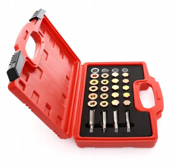 Set kit reparatie filet dop buson baie de ulei 64 piese (KD10511) [6]