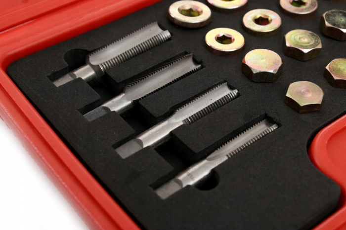 Set kit reparatie filet dop buson baie de ulei 64 piese (KD10511) [10]