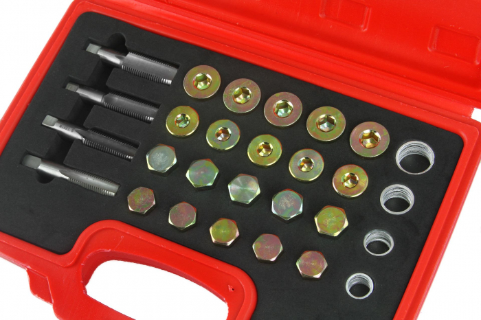 Set kit reparatie filet dop buson baie de ulei 64 piese (M57609) [5]