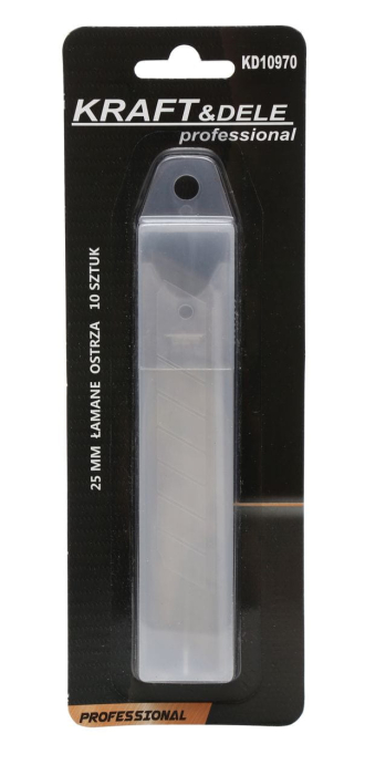 Set lame de rezerva cutter 25 mm 10 bucati (KD10970) [2]
