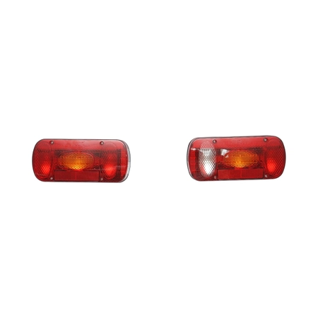 Set lampi remorca universale 12V cu 6 functii, cablaj 5.5m si fisa 13 pini DISHA17 (BK69430) [3]