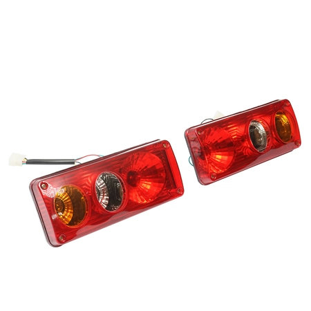 Set lampi spate 12V stanga/dreapta HR-D-001, 274x119x108mm DISCZ70 (BK69154) [3]