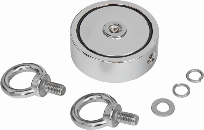 Set magnet neodium ridicat 100kg + franghie 20m (KD10417) [8]