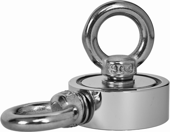 Set magnet neodium ridicat 100kg + franghie 20m (KD10417) [22]