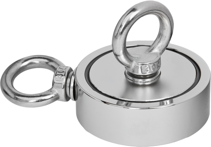 Set magnet neodium ridicat 100kg + franghie 20m (KD10417) [2]