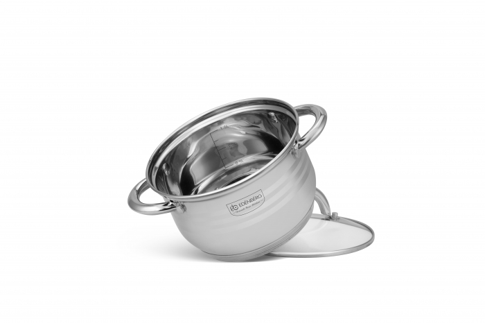 Set oale si tigaie marmorata inox + set cutite otel inoxidabil (EB-4043+EB-5115) [10]