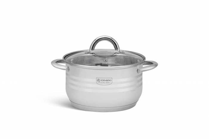 Set oale si tigaie marmorata inox + set cutite otel inoxidabil (EB-4043+EB-5115) [12]